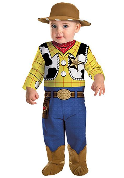 Disney Toy Story Woody and Buzz Boys’ Costume Bodysuit and Cap Set for Newborn and Infant – Blue/Green or Yellow/Brown 4.5 out of 5 stars 55 $9.99 $ 9 . 99 